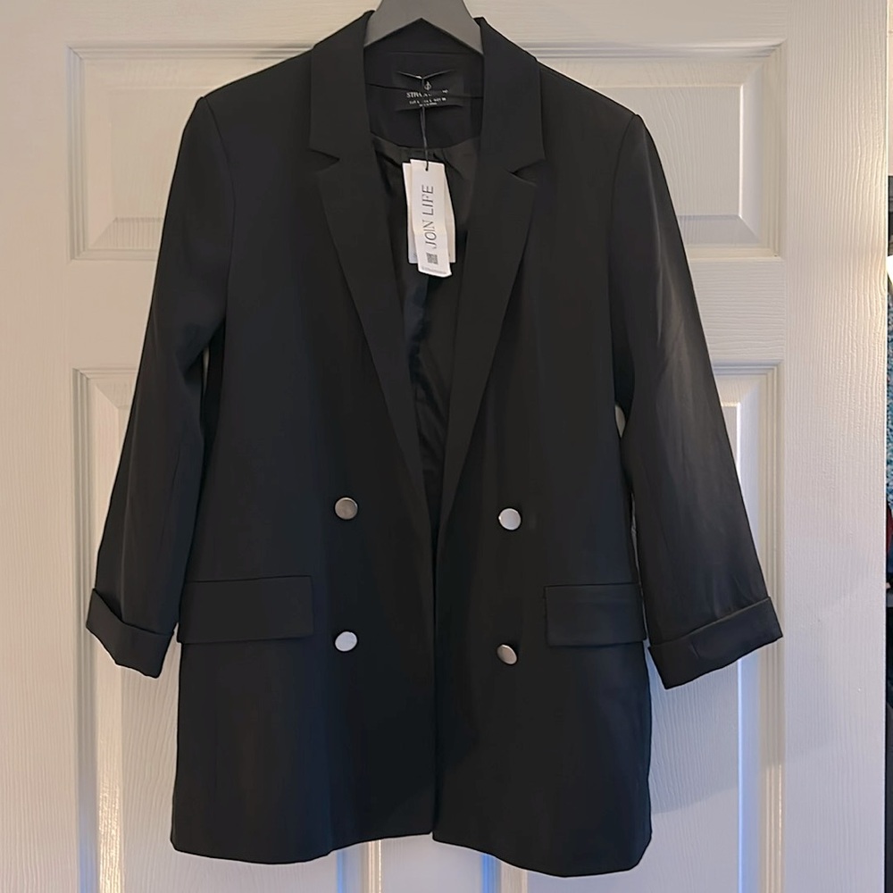 NWT Women’s Blazer with Silver Buttons